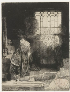 Rembrandt, Emitting Light, Fellowship of Friends, Robert Earl Burton