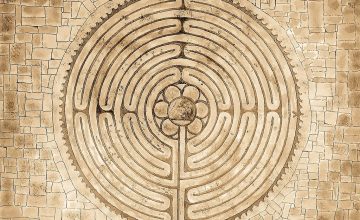 Chartres Cathedral maze, thoughts on the six cosmic processes, Fellowship of Friends, Robert Earl Burton