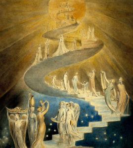 William Blake, staircase to heaven, ideal state, perfect harmony, Fellowship of Friends, Robert Earl Burton